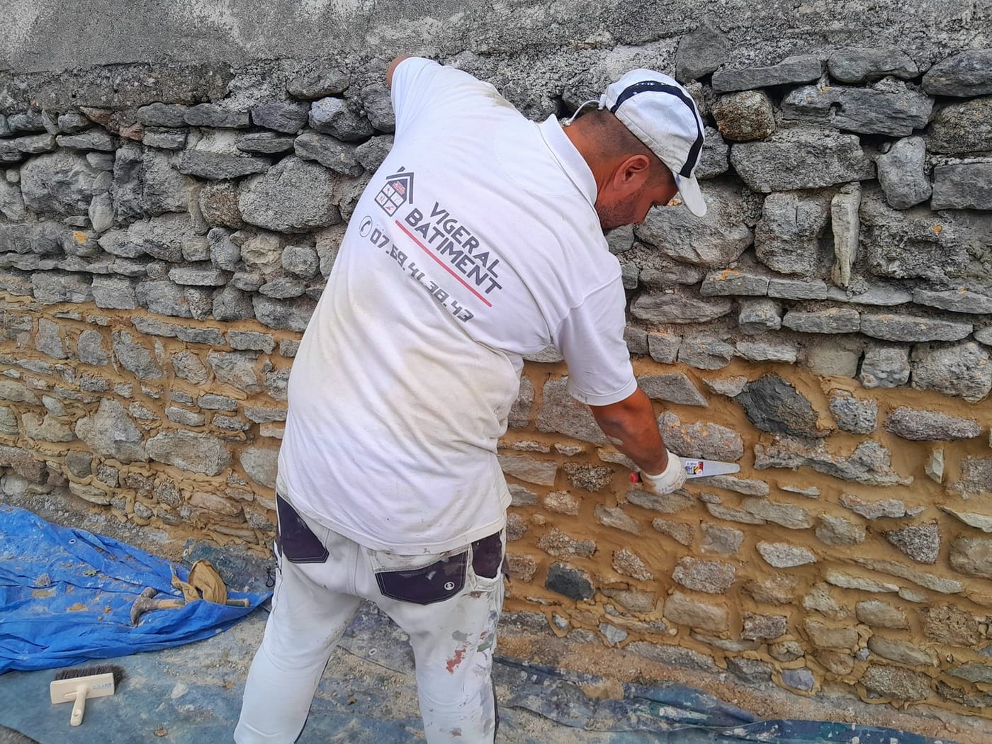Maçonnerie en pierre à Riom par Vigeral Bâtiment