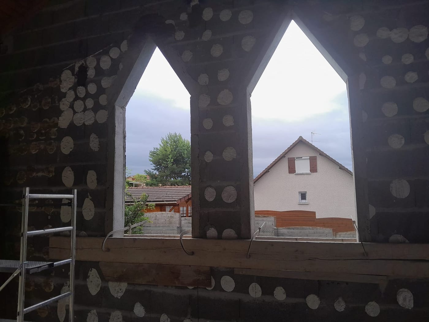 Ouvertures et maçonnerie à Riom